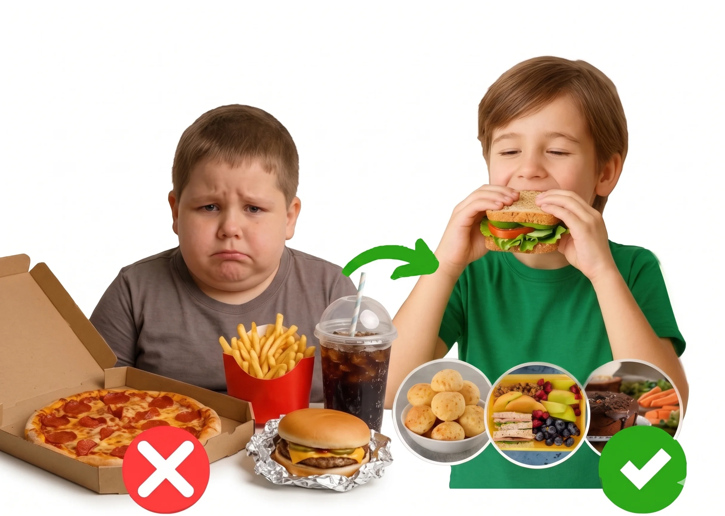 Van junkfood naar gezonde snacks in minder dan 15 minuten